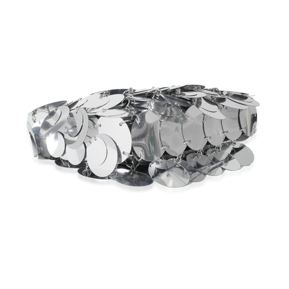 Paco Rabanne Silver Disk 1969 Sparkle Nano Bag - Picture 4 of 8